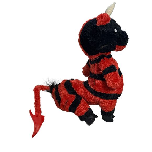 Screw Loose Toys Odd Squad Red Plush 2004 Beezle Bub Bear Devil Alex Pardee - Picture 2 of 8